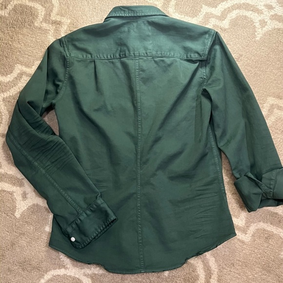 Frank & Eileen Barry Tailored Button Down Long Sleeved Shirt - Picture 3 of 4